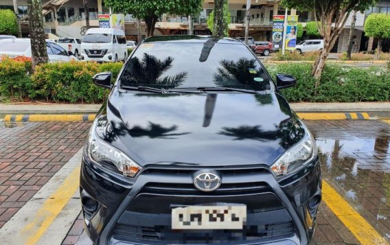 Black Toyota Yaris 2016 for sale in Cebu