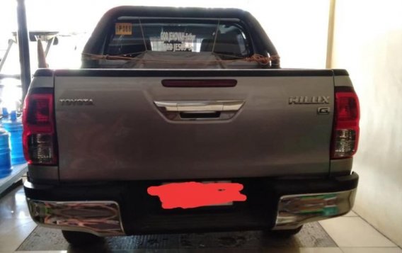 Selling Silver Toyota Hilux 2017 in Cabuyao-2
