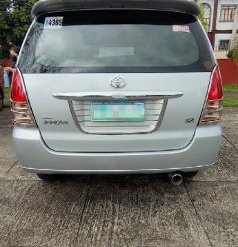 Selling Brightsilver Toyota Innova 2008 in San Pablo-1