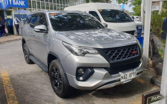Silver Toyota Fortuner 2017 for sale in Parañaque
