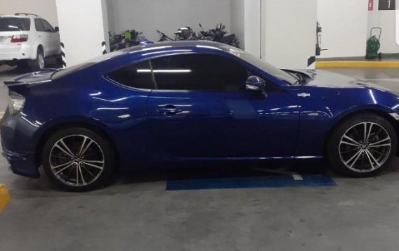 Blue Toyota 86 2013 for sale in Manila-5