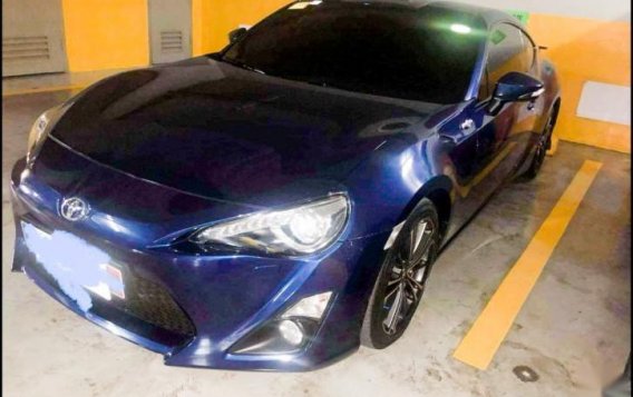 Blue Toyota 86 2013 for sale in Manila-2