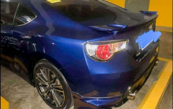 Blue Toyota 86 2013 for sale in Manila-4