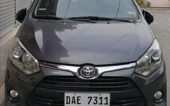 Grey Toyota Wigo 2017 for sale in Kawit