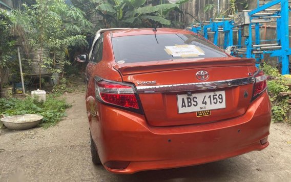 Orange Toyota Vios 2015 for sale in Valenzuela-1