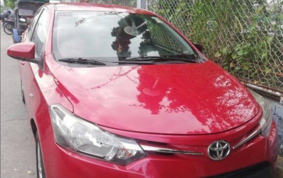 Red Toyota Vios 2016 for sale in Manila-2