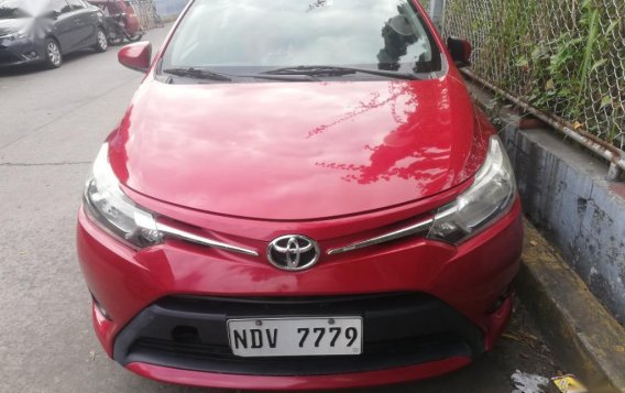Red Toyota Vios 2016 for sale in Manila-4