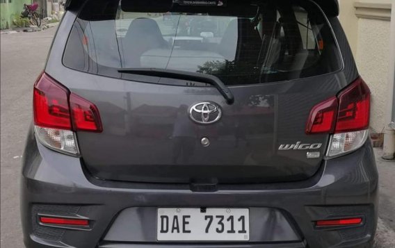 Grey Toyota Wigo 2017 for sale in Kawit-1
