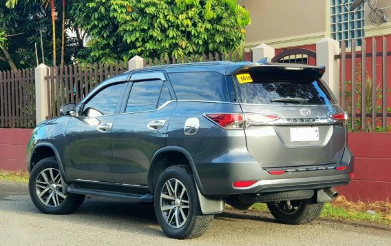 Grey Toyota Fortuner 2016 for sale in Davao -2