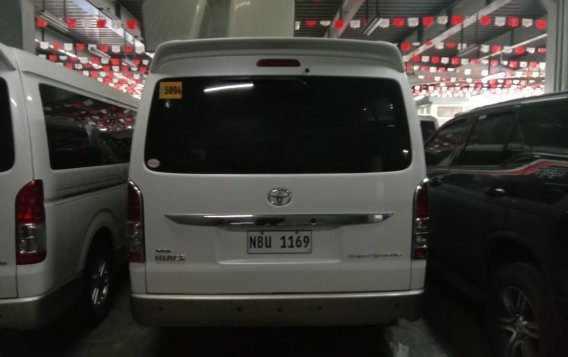 Pearlwhite Toyota Hi Ace Super Grandia 2017 for sale in Quezon City-2