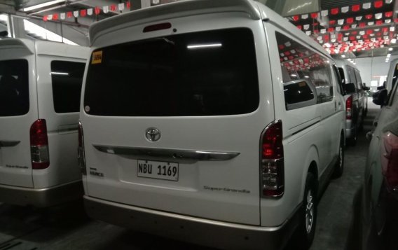 Pearlwhite Toyota Hi Ace Super Grandia 2017 for sale in Quezon City-4