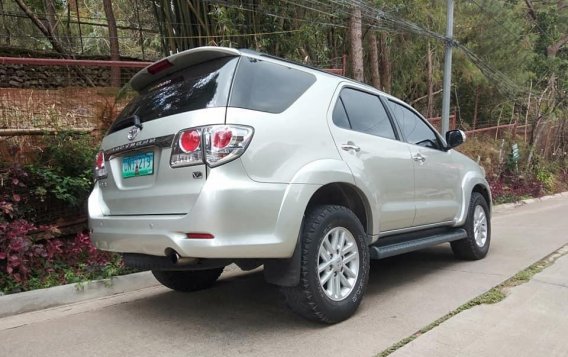 Silver Toyota Fortuner 2013 for sale in San Isidro-1