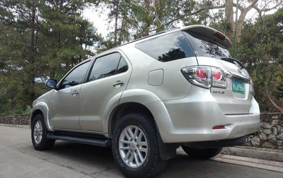 Silver Toyota Fortuner 2013 for sale in San Isidro-2