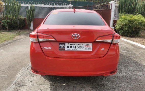 Selling Red Toyota Vios 2019 in Mandaue-3