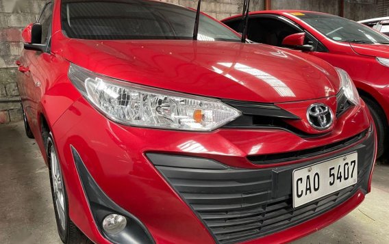 Red Toyota Vios 2019 for sale in Quezon