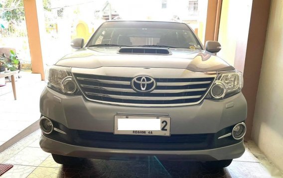 Silver Toyota Fortuner 2015 for sale in Carmona-1