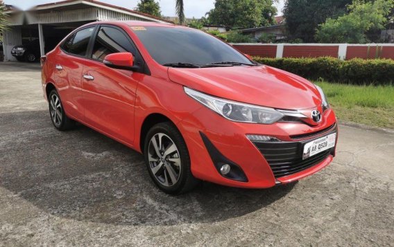 Selling Red Toyota Vios 2019 in Mandaue-6