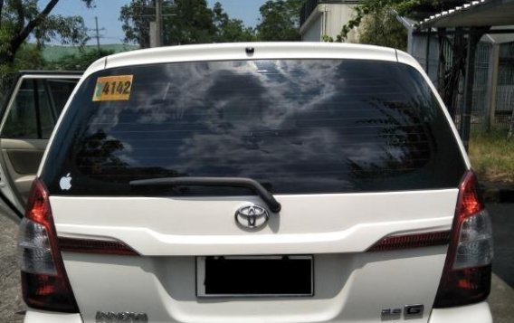 Sell Pearl White 2014 Toyota Innova in Dasmariñas-1