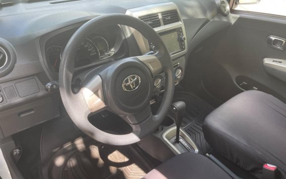 Pearl White Toyota Wigo 2015 for sale in San Mateo-4
