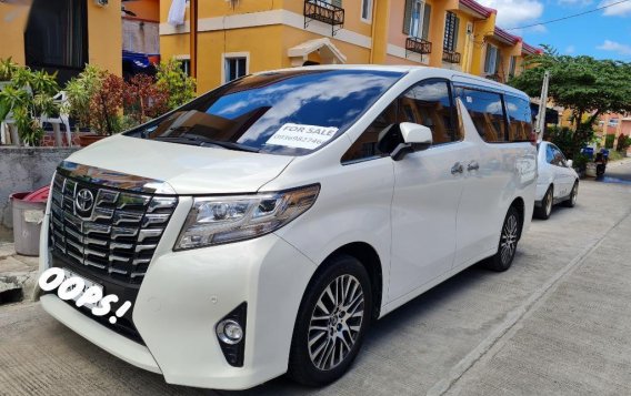 Selling Pearl White Toyota Alphard 2015 in Antipolo-6