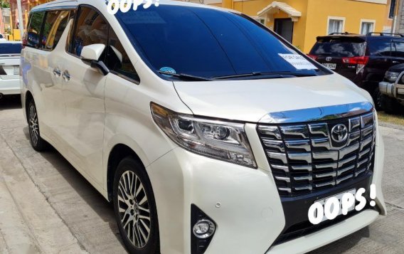 Selling Pearl White Toyota Alphard 2015 in Antipolo-4