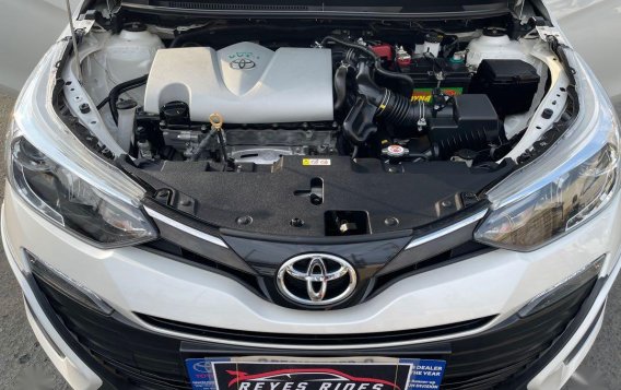 Pearl White Toyota Vios 2019-7