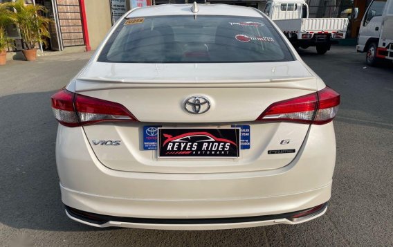 Pearl White Toyota Vios 2019-3