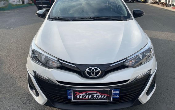 Pearl White Toyota Vios 2019-1