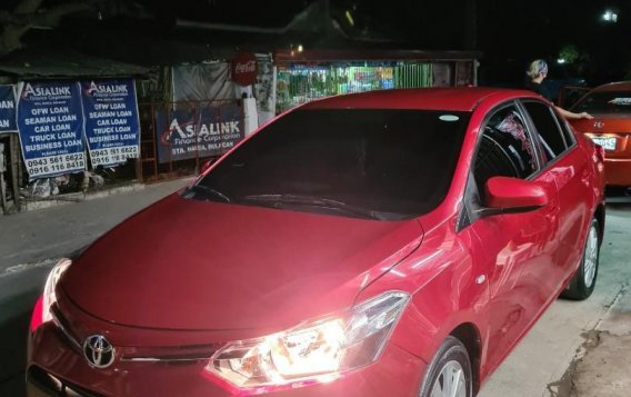 Selling Red Toyota Vios 2016 in Caloocan-1