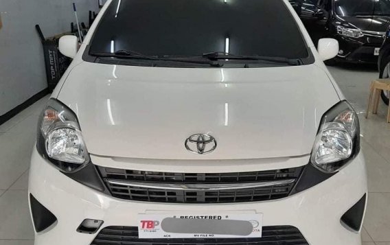 White Toyota Wigo 2016 
