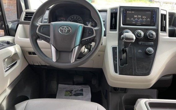 White Toyota Hiace 2020-2