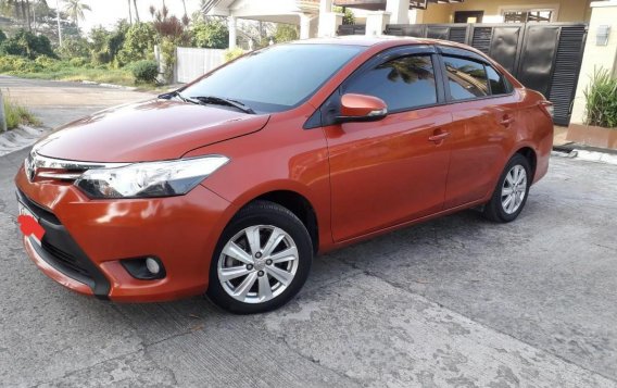 Orange Toyota Vios 2014 for sale in Quezon-2