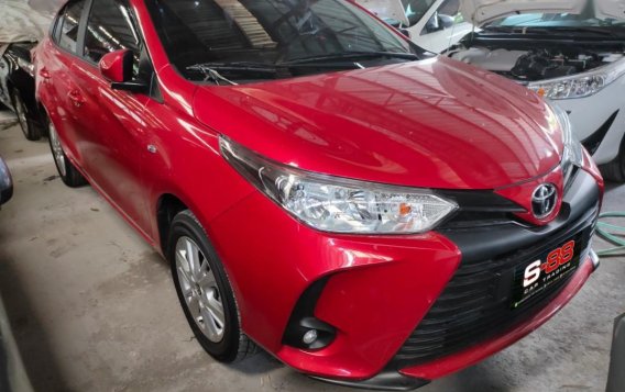 Red Toyota Vios 2021 for sale in Quezon