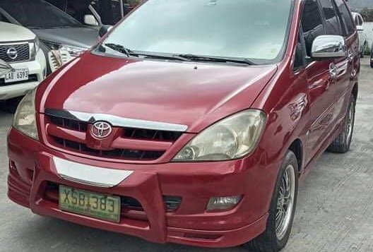 Red Toyota Innova 2006 for sale in Quezon-1