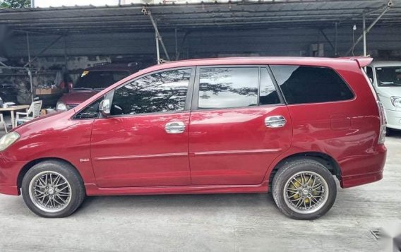 Red Toyota Innova 2006 for sale in Quezon-4