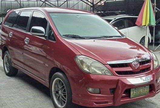 Red Toyota Innova 2006 for sale in Quezon-3