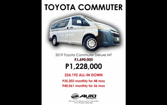 Selling Silver Toyota Hiace 2019 in Cainta-1