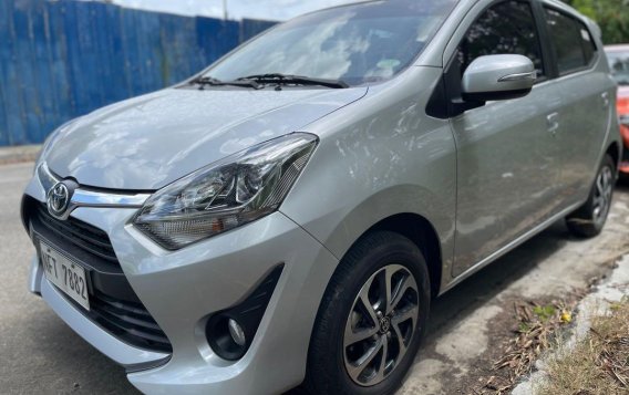 Silver Toyota Wigo 2019-1