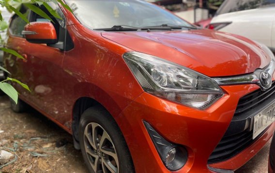 Sell Orange 2019 Toyota Wigo-1