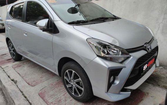 Silver Toyota Wigo 2021