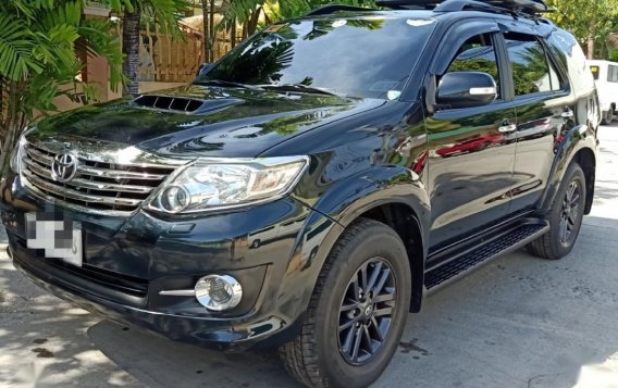 Black Toyota Fortuner 2015 for sale in Apalit-1