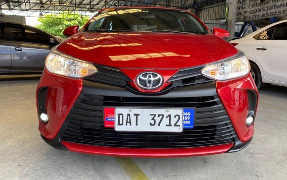 Selling Red Toyota Vios 2021 in San Fernando-1