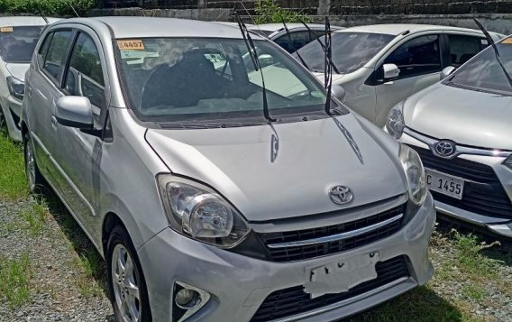 Brightsilver Toyota Wigo 2017 for sale in Paranaque