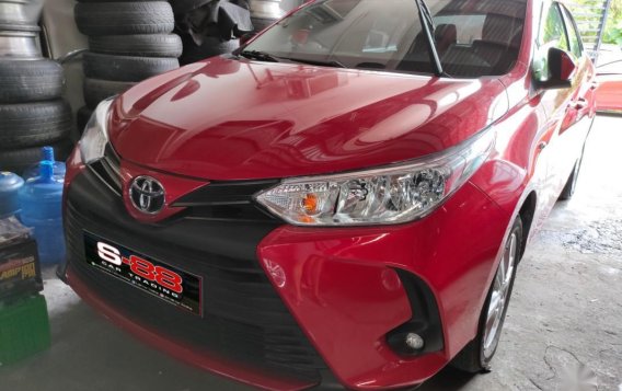 Red Toyota Vios 2021 for sale in Quezon