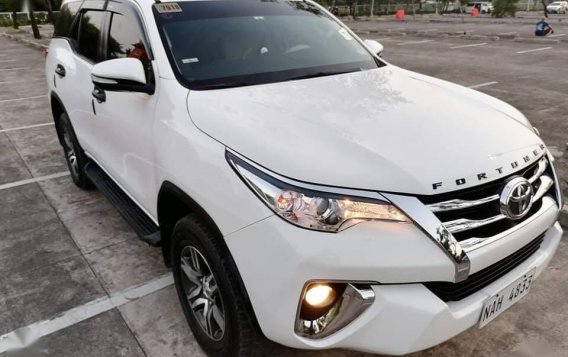 Selling White Toyota Fortuner 2017-1