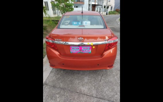 Selling Orange Toyota Vios 2014 in Calamba-5