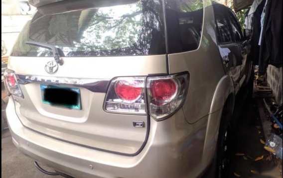 Silver Toyota Fortuner 2012-2