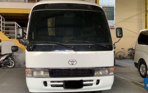 Sell White 2008 Toyota Coaster -1