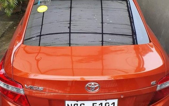 Selling Orange Toyota Vios 2016 in Manila-8