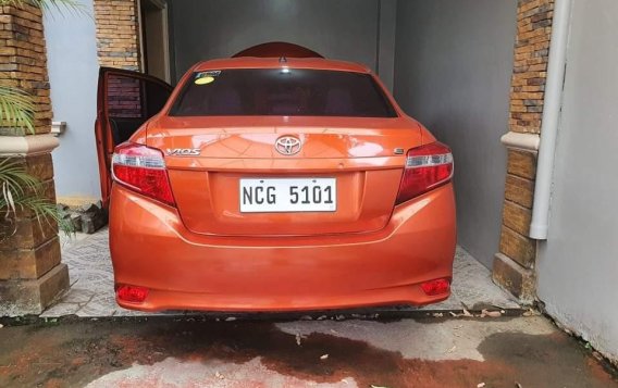 Selling Orange Toyota Vios 2016 in Manila-1